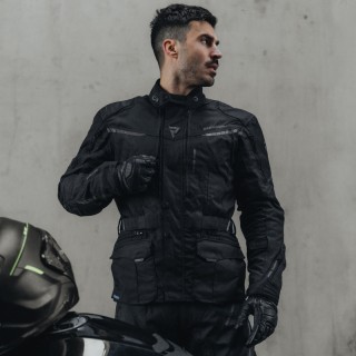 KURTKA MOTOCYKLOWA TEKSTYLNA REBELHORN HIKER 3 BLACK 9XL