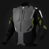 KURTKA MOTOCYKLOWA TEKSTYLNA REBELHORN HIKER 4 BLACK GREY FLUO YELLOW M