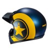 KASK MOTOCYKLOWY HJC V60 NYX BLUE YELLOW L