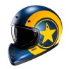 KASK MOTOCYKLOWY HJC V60 NYX BLUE YELLOW XL