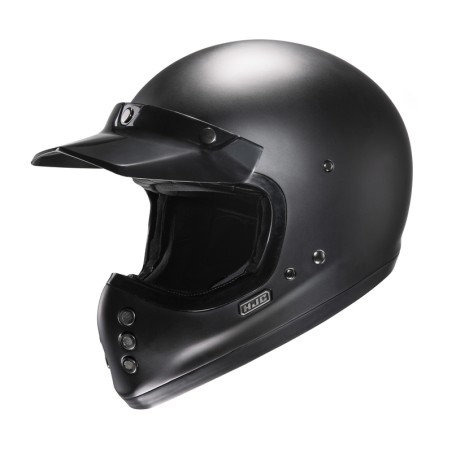 KASK MOTOCYKLOWY HJC V60 SEMI FLAT BLACK S