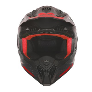 NOX KASK OFF ROAD / CROSS N634 GRADIENT KOLOR CZARNY/CZERWONY MAT ROZMIAR XXL
