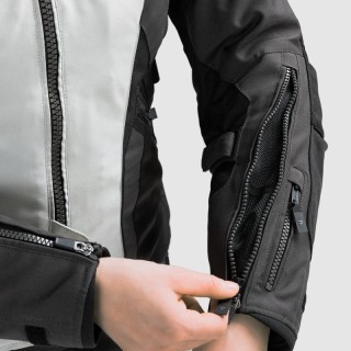 KURTKA MOTOCYKLOWA TEKSTYLNA DAMSKA REBELHORN HIKER 4 BLACK GREY FLUO YELLOW WL