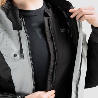 KURTKA MOTOCYKLOWA TEKSTYLNA DAMSKA REBELHORN HIKER 4 BLACK GREY FLUO YELLOW WM