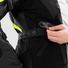 KURTKA MOTOCYKLOWA TEKSTYLNA DAMSKA REBELHORN HIKER 4 BLACK GREY FLUO YELLOW WXL