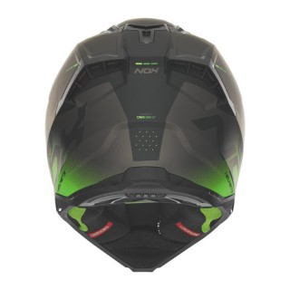 NOX KASK OFF ROAD / CROSS N634 GRADIENT KOLOR CZARNY MAT/ZIELONY NEON ROZMIAR XXL