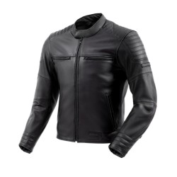 KURTKA MOTOCYKLOWA SKÓRZANA REBELHORN HUNTER 2 BLACK 7XL