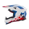 NOX KASK OFF ROAD / CROSS N634 GRADIENT KOLOR BIAŁY/NIEBIESKI/CZERWONY ROZMIAR XL NOX KASK OFF ROAD / CROSS N634 GRADIENT KOLOR BIAŁY/NIEBIESKI/CZERWONY ROZMIAR XL