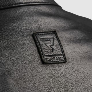 KURTKA MOTOCYKLOWA SKÓRZANA REBELHORN HUNTER 2 BLACK 5XL