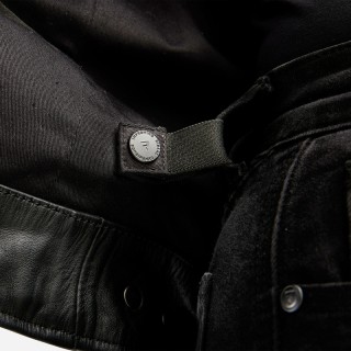 KURTKA MOTOCYKLOWA SKÓRZANA DAMSKA REBELHORN HUNTER 2 BLACK WS