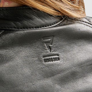 KURTKA MOTOCYKLOWA SKÓRZANA DAMSKA REBELHORN HUNTER 2 BLACK WXL