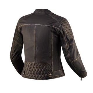 KURTKA MOTOCYKLOWA SKÓRZANA DAMSKA REBELHORN HUNTER PRO VINTAGE BLACK WXS