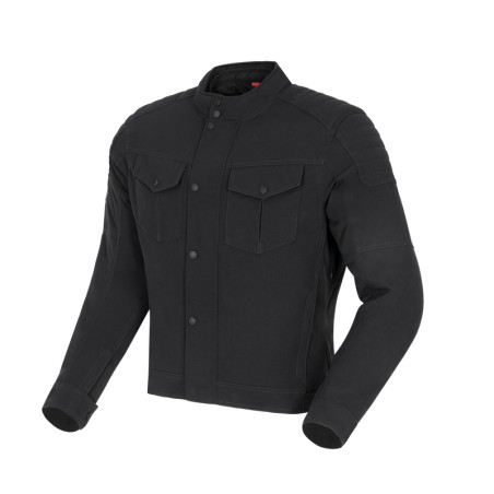 KURTKA MOTOCYKLOWA TEKSTYLNA REBELHORN HUNTER BLACK 3XL