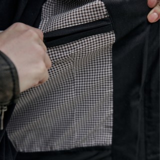 KURTKA MOTOCYKLOWA SKÓRZANA DAMSKA REBELHORN HUNTER PRO VINTAGE BLACK WS