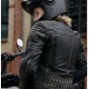 KURTKA MOTOCYKLOWA SKÓRZANA DAMSKA REBELHORN HUNTER PRO VINTAGE BLACK WXS
