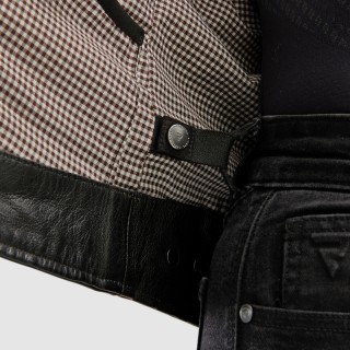 KURTKA MOTOCYKLOWA SKÓRZANA DAMSKA REBELHORN HUNTER 2 VINTAGE BROWN W3XL