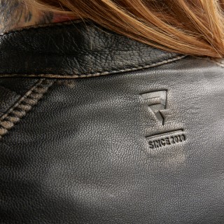 KURTKA MOTOCYKLOWA SKÓRZANA DAMSKA REBELHORN HUNTER 2 VINTAGE BROWN WS