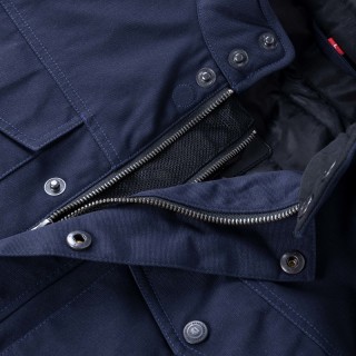 KURTKA MOTOCYKLOWA TEKSTYLNA REBELHORN HUNTER NAVY BLUE 3XL