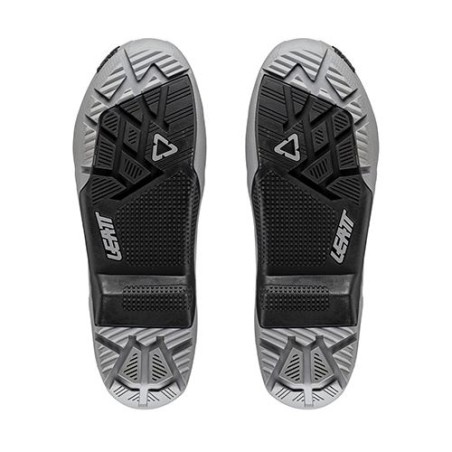 LEATT PODESZWA (PARA) DO BUTÓW CROSS 4.5/5.5 FLEXLOCK SOLE PAIR GREY/BLACK KOLOR SZARY/CZARNY ROZMIAR 40.5 (CZĘŚCI ZAMIENNE)