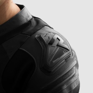 KURTKA MOTOCYKLOWA SKÓRZANA REBELHORN INFERNO BLACK 46