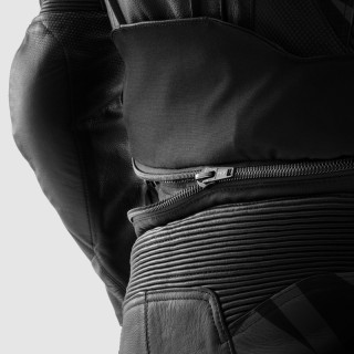 KURTKA MOTOCYKLOWA SKÓRZANA REBELHORN INFERNO BLACK 50