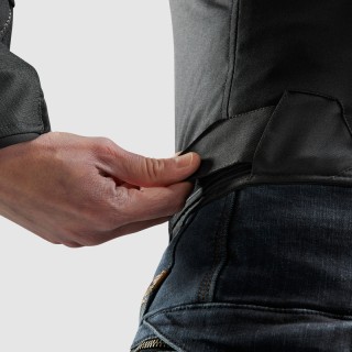 KURTKA MOTOCYKLOWA TEKSTYLNA REBELHORN JAX BLACK 3XL