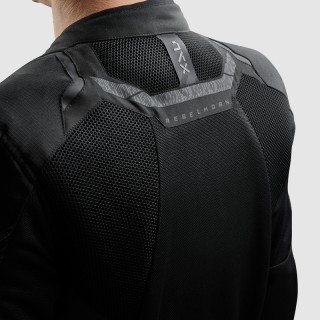 KURTKA MOTOCYKLOWA TEKSTYLNA REBELHORN JAX BLACK 7XL