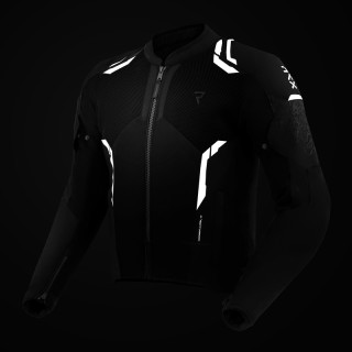 KURTKA MOTOCYKLOWA TEKSTYLNA REBELHORN JAX BLACK 3XL