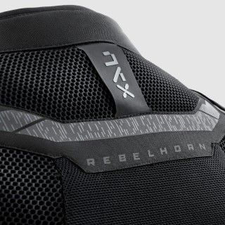 KURTKA MOTOCYKLOWA TEKSTYLNA REBELHORN JAX BLACK 8XL