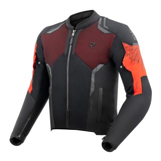 KURTKA MOTOCYKLOWA TEKSTYLNA REBELHORN JAX BLACK RED 5XL