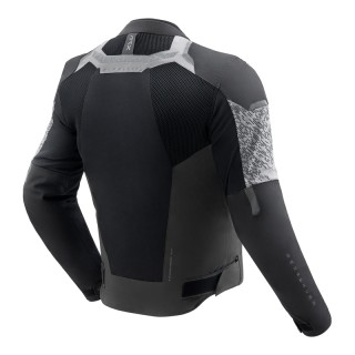 KURTKA MOTOCYKLOWA TEKSTYLNA REBELHORN JAX BLACK GREY XL