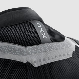 KURTKA MOTOCYKLOWA TEKSTYLNA REBELHORN JAX BLACK GREY L