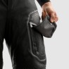 SPODNIE MOTOCYKLOWE TEKSTYLNE REBELHORN BORG 2 BLACK XS