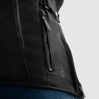 KURTKA MOTOCYKLOWA TEKSTYLNA DAMSKA REBELHORN JAX BLACK WXS