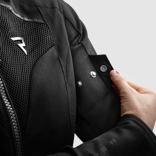 KURTKA MOTOCYKLOWA TEKSTYLNA DAMSKA REBELHORN JAX BLACK W6XL