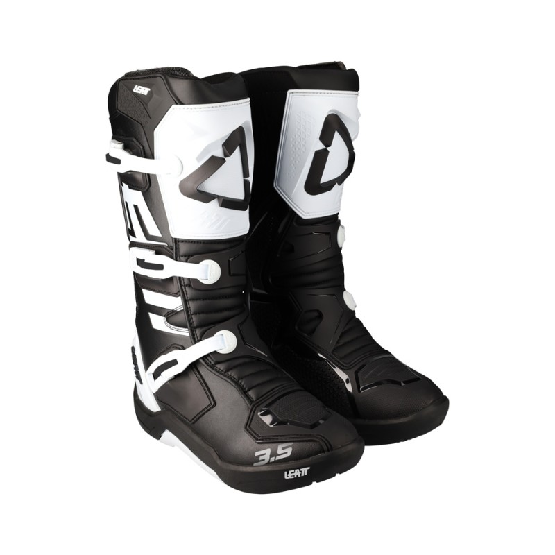 LEATT BUTY CROSS 3.5 BOOTS WHITE KOLOR CZARNY/BIAŁY ROZMIAR 45.5 / 29.5 cm LEATT BUTY CROSS 3.5 BOOTS WHITE KOLOR CZARNY/BIAŁY ROZMIAR 45.5 / 29.5 cm