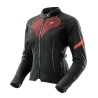 KURTKA MOTOCYKLOWA TEKSTYLNA DAMSKA REBELHORN JAX BLACK RED WXXL