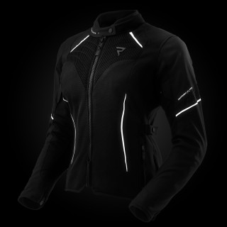 KURTKA MOTOCYKLOWA TEKSTYLNA DAMSKA REBELHORN JAX BLACK W9XL