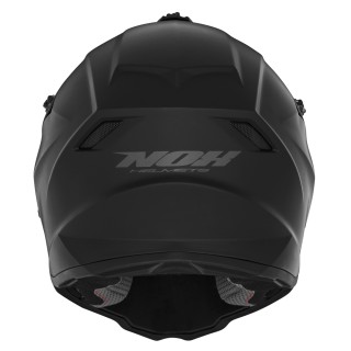 NOX KASK CROSS / OFFROAD N761 SOLID KID / JUNIOR (DZIECIĘCY) KOLOR CZARNY MAT ROZMIAR XXL (ZAPIĘCIE MIKROMETRYCZNE)