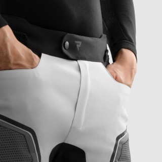 SPODNIE MOTOCYKLOWE TEKSTYLNE REBELHORN BORG 2 BLACK GREY XS