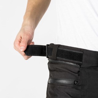 SPODNIE MOTOCYKLOWE TEKSTYLNE REBELHORN BORG BLACK S