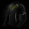 KURTKA MOTOCYKLOWA TEKSTYLNA DAMSKA REBELHORN JAX BLACK FLUO YELLOW WXL
