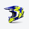 AIROH KASK CROSS / ENDURO / ATV / QUAD TWIST 3 DIZZY KOLOR BIAŁY/NIEBIESKI/ŻÓŁTY FLUO ROZMIAR S AIROH KASK CROSS / ENDURO / ATV / QUAD TWIST 3 DIZZY KOLOR BIAŁY/NIEBIESKI/ŻÓŁTY FLUO ROZMIAR S