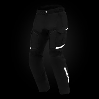 SPODNIE MOTOCYKLOWE TEKSTYLNE REBELHORN CUBBY 5 BLACK 4XL