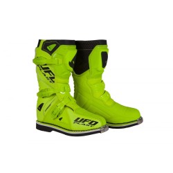 UFO BUTY TYPHOON CROSS / OFFROAD DZIECIĘCE / JUNIOR / KID KOLOR ŻÓŁTY FLUO ROZMIAR 35 - KOLEKCJA 2024/2025