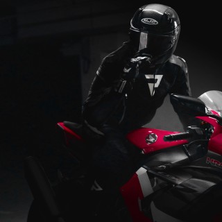 SPODNIE MOTOCYKLOWE SKÓRZANE REBELHORN FIGHTER BLACK FLUO YELLOW 60