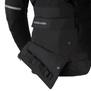 KURTKA MOTOCYKLOWA TEKSTYLNA REBELHORN PATROL BLACK M