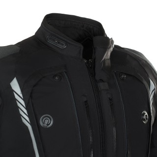 KURTKA MOTOCYKLOWA TEKSTYLNA REBELHORN PATROL BLACK 4XL