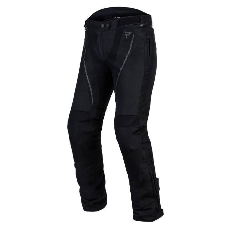 SPODNIE MOTOCYKLOWE TEKSTYLNE DAMSKIE REBELHORN FLUX BLACK W3XL