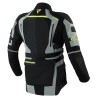 KURTKA MOTOCYKLOWA TEKSTYLNA REBELHORN PATROL GREY BLACK FLUO YELLOW L